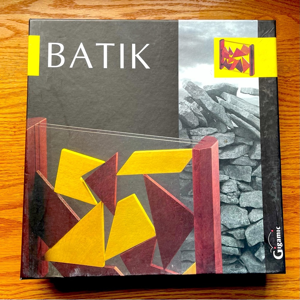 batik game-unique, retro, simple.